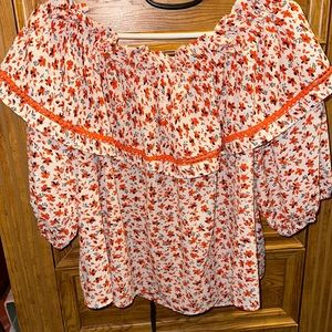 Summer off shoulder top